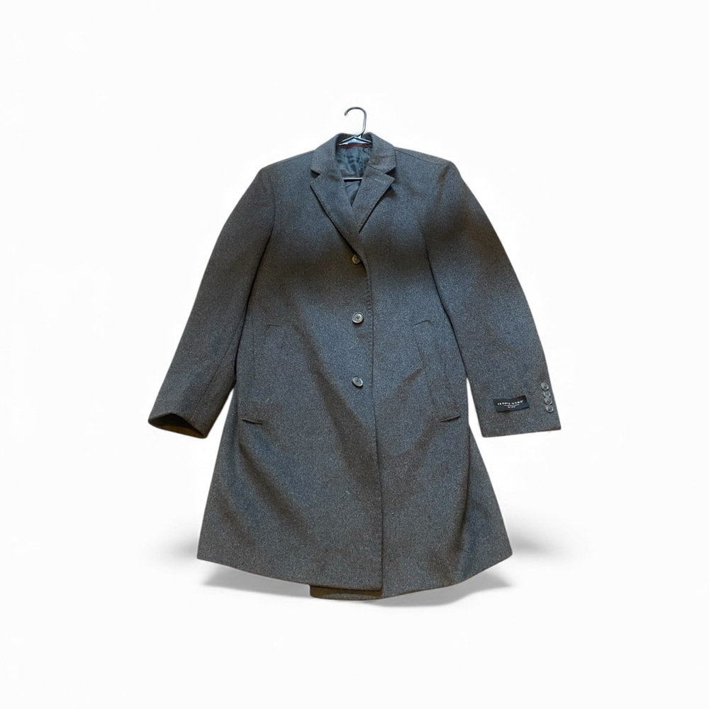 Pronto Uomo Charcoal top coat- Mens 40 Short